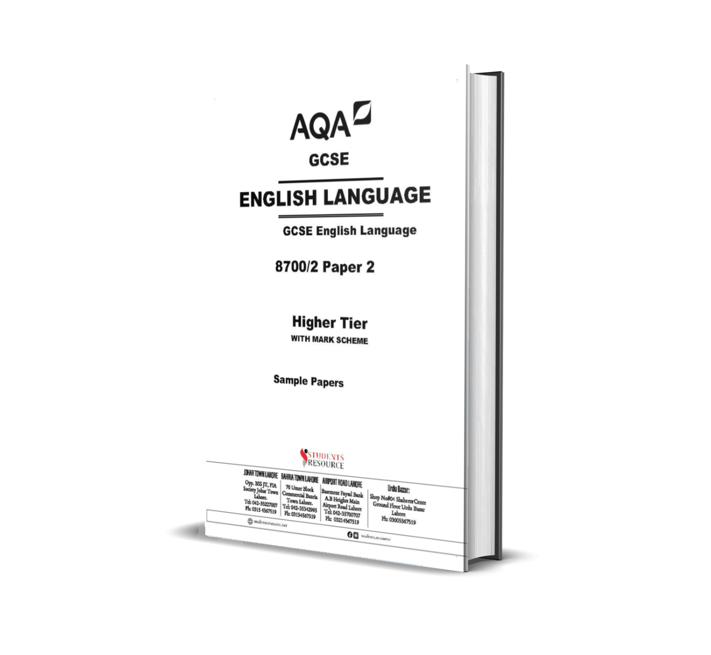 AQA GCSE English Language 8700/2 Paper 2 | Higher Tier | with Mark Scheme