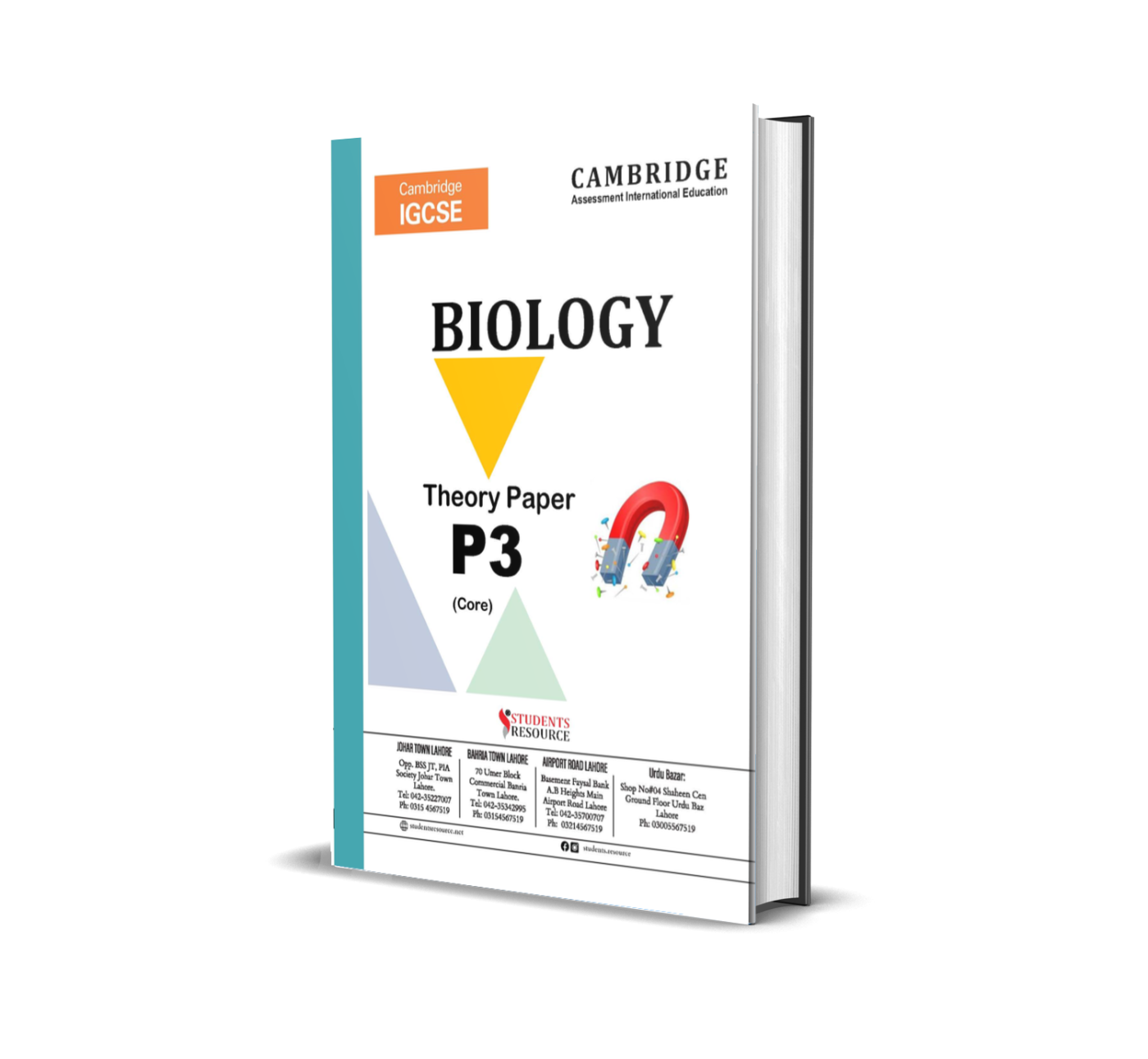 IGCSE Biology 0610 Paper 3 Yearly | 2021-2025 | Ring Bind | All Variants
