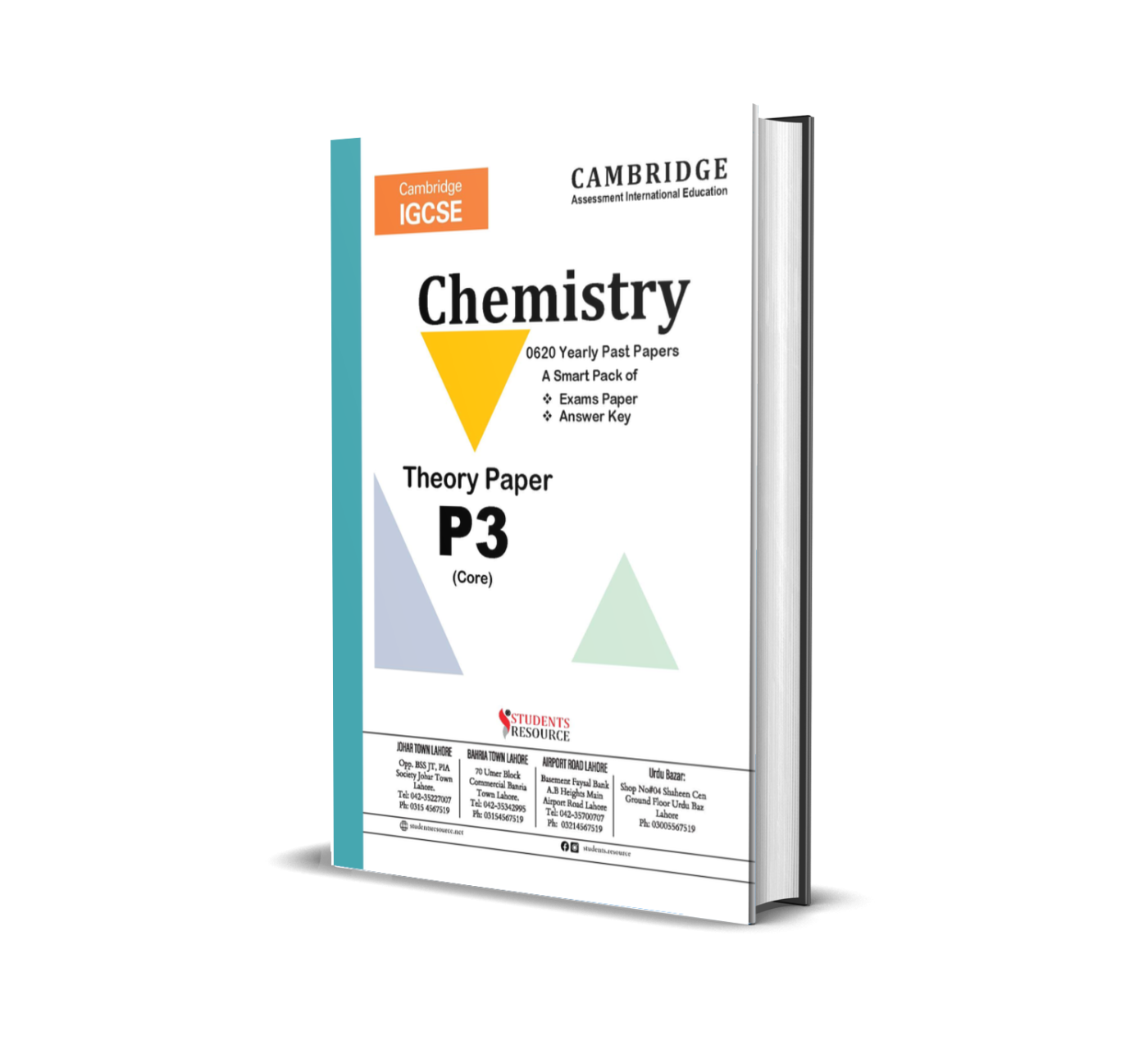 IGCSE Chemistry 0620 Paper 3 Yearly | 2021-2025 | Ring Bind | All Variants