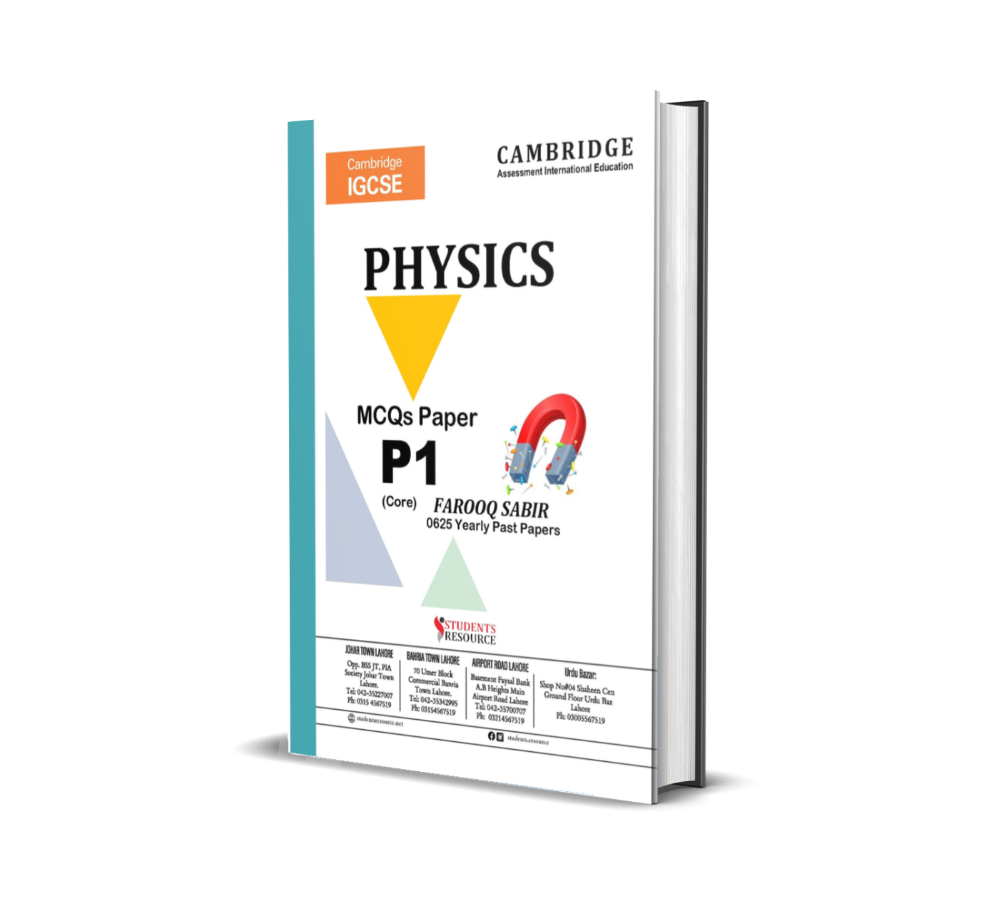 IGCSE Physics 0625 Paper 1 Yearly | Mark Scheme | 2021-2025 | Ring Bind