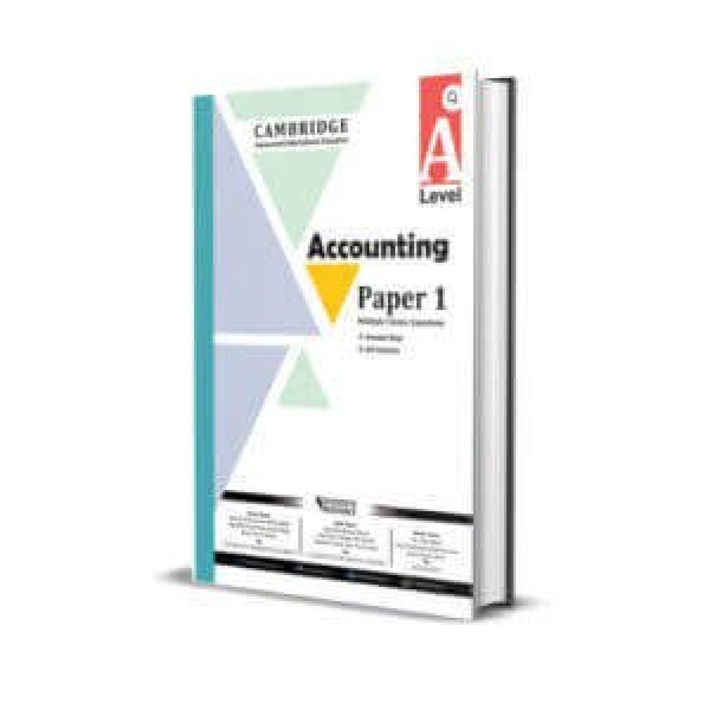 A Level Accounting 9706 Paper-1 Yearly | 2023 – 2025 | Ring Bind | Answer Keys