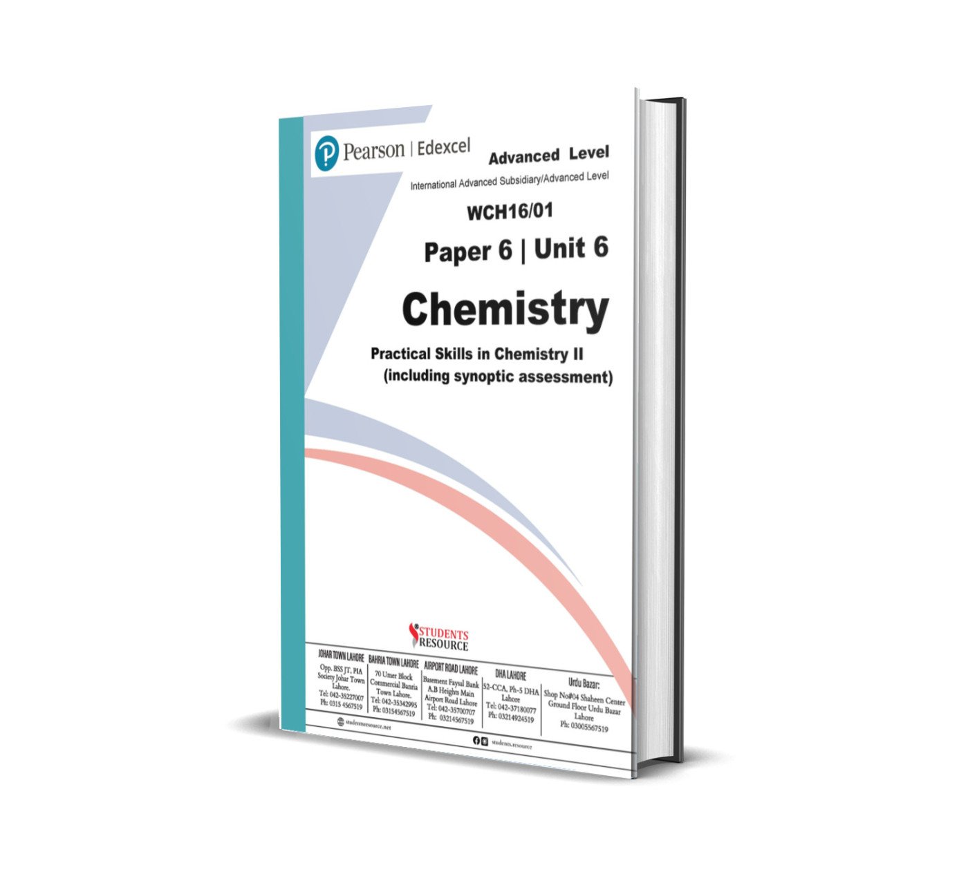 IAL Chemistry Paper 6 | WCH16/01 | 2020-2025 | Mark Scheme | Ring Bind