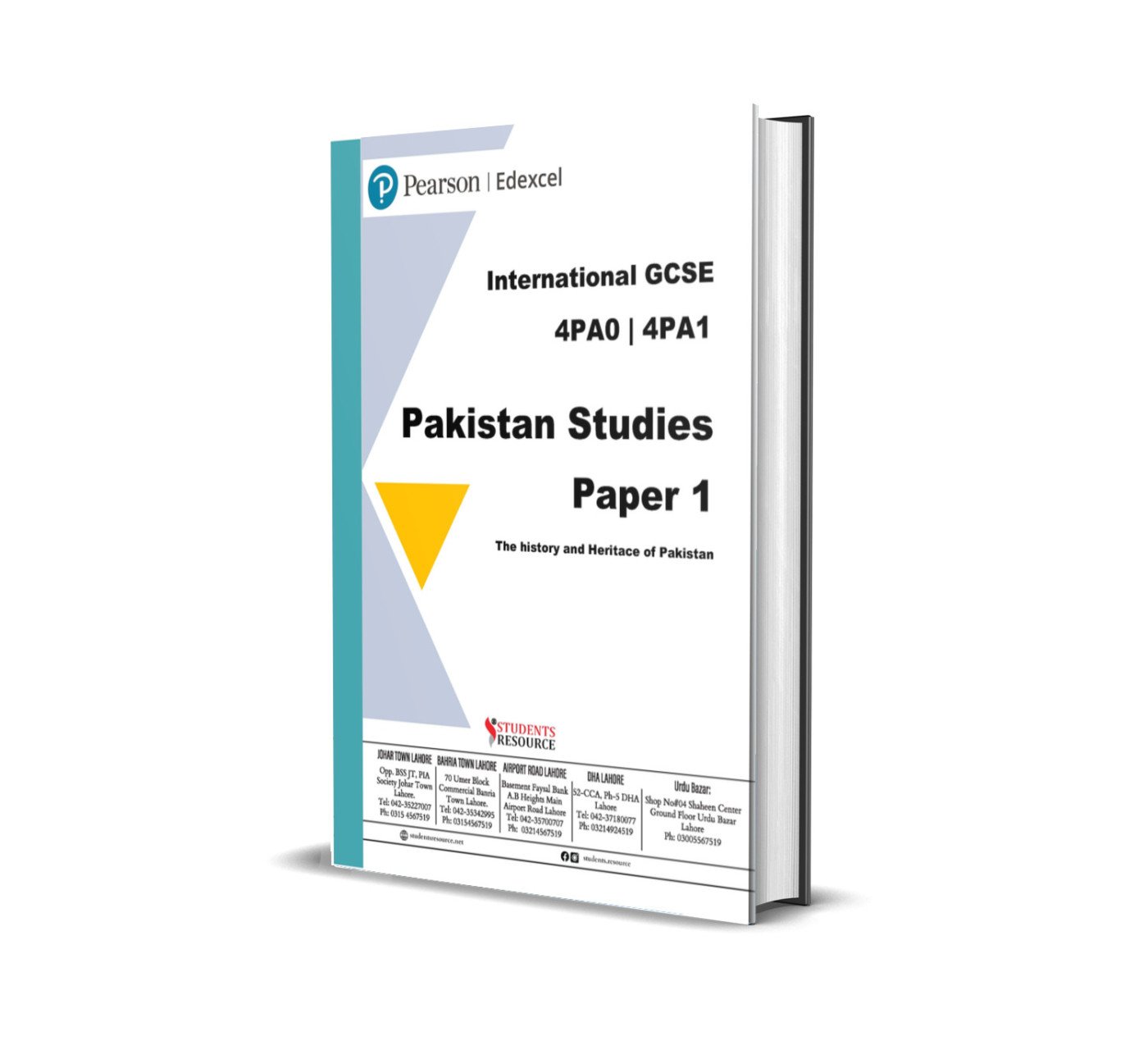 IGCSE Pakistan Studies Paper 1 | 4PA1/01 | 2020-2023 | Mark Scheme | Ring Bind
