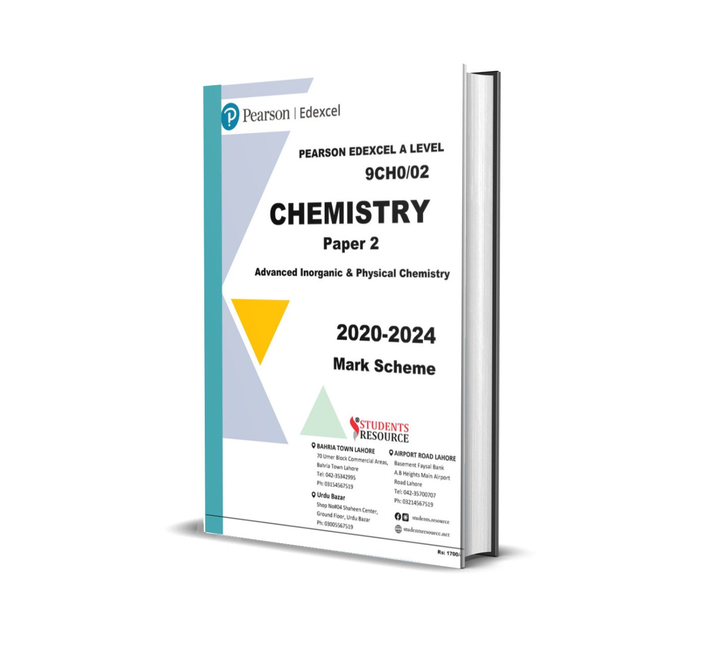 A Level Chemistry Paper 2 | 9CH0/02 | 2020-2024 | Mark Scheme | Ring Bind