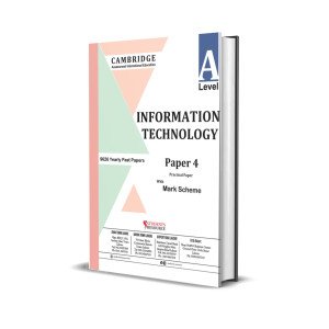 A Level IT Information Technology 9626 Paper 4 | 2021-2025 | Ring Bind | Mark Scheme