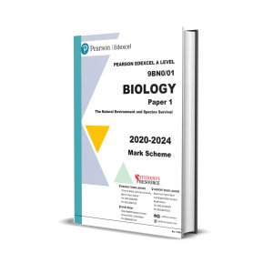 A Level Biology Paper 1 | 9BN0/01 | 2020-2024 | Mark Scheme | Ring Bind