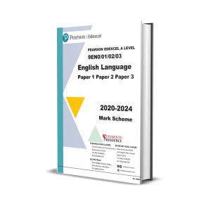 A Level English Language Paper 1 , 2 & 3 Combine | 9EN0/01 , 02 & 03 | 2020-2024 | Mark Scheme | Ring Bind